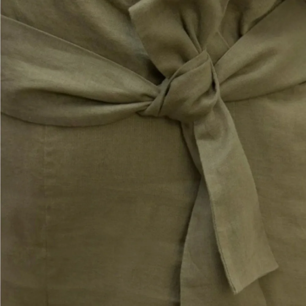 EVERLANE The Wrap Jumpsuit in Linen